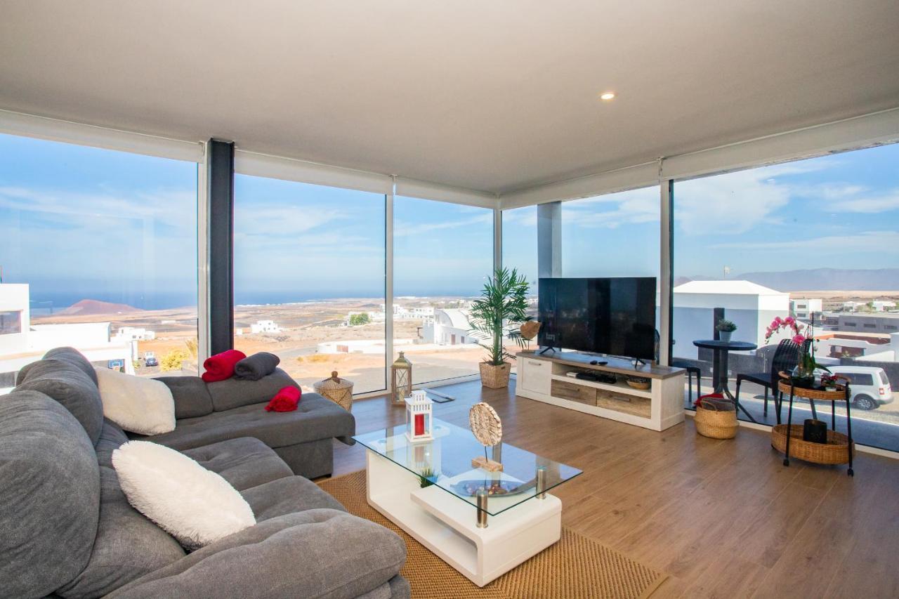 Eslanzarote Eco Villa Tony, Heated Pool, Jacuzzi, Sat Tv, Super Wifi La Costa Bagian luar foto