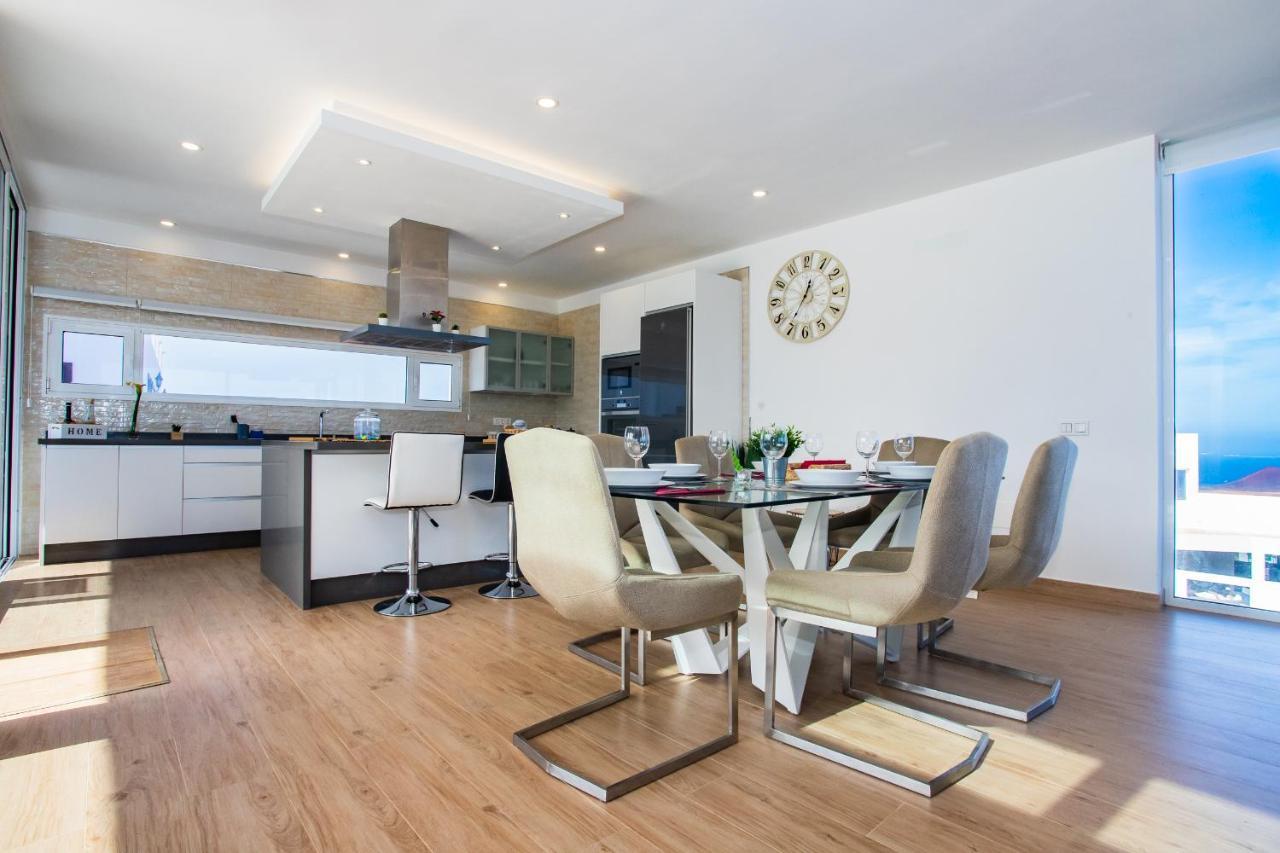 Eslanzarote Eco Villa Tony, Heated Pool, Jacuzzi, Sat Tv, Super Wifi La Costa Bagian luar foto