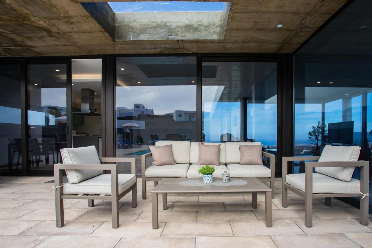 Eslanzarote Eco Villa Tony, Heated Pool, Jacuzzi, Sat Tv, Super Wifi La Costa Bagian luar foto